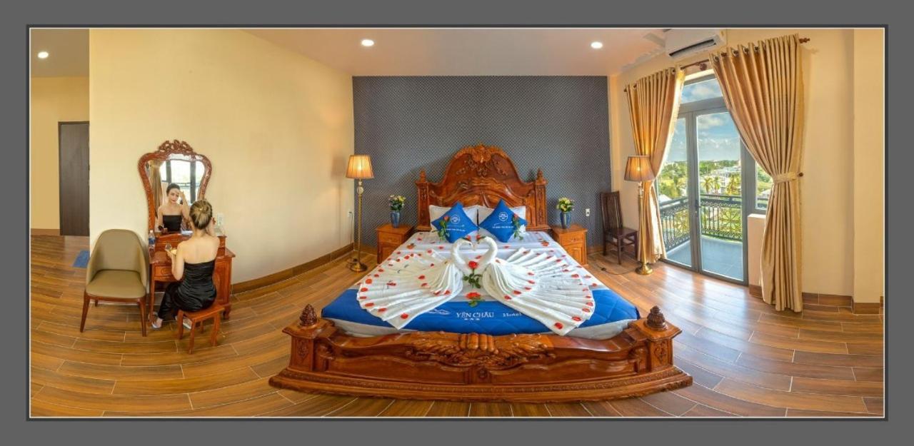 Khach San Yen Chau Hotell Chau Doc Exteriör bild
